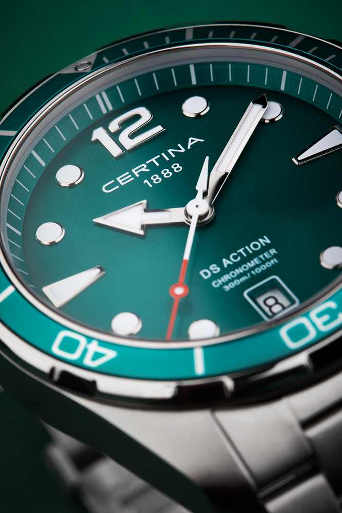 Men Quartz DS Action watch by Certina